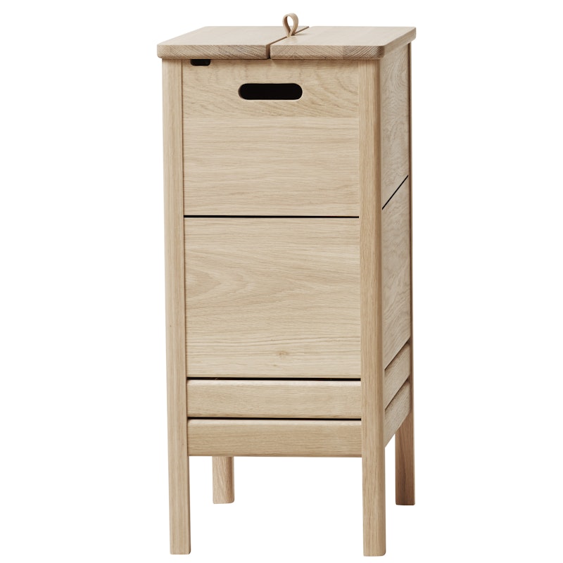 A Line Vasketøjskurv, Hvidolieret Eg