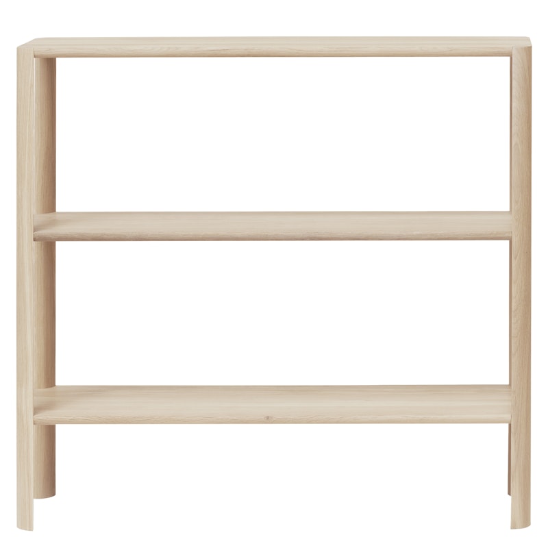 Leaf Hylde 1x3, Hvidolieret Eg