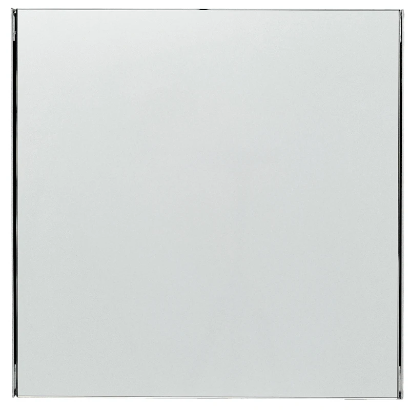Taper Spejl Rustfrit Stål, 40x40 cm