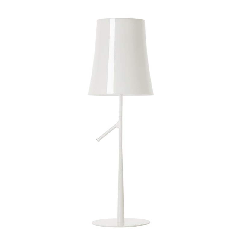 Birdie Bordlampe L, Hvid