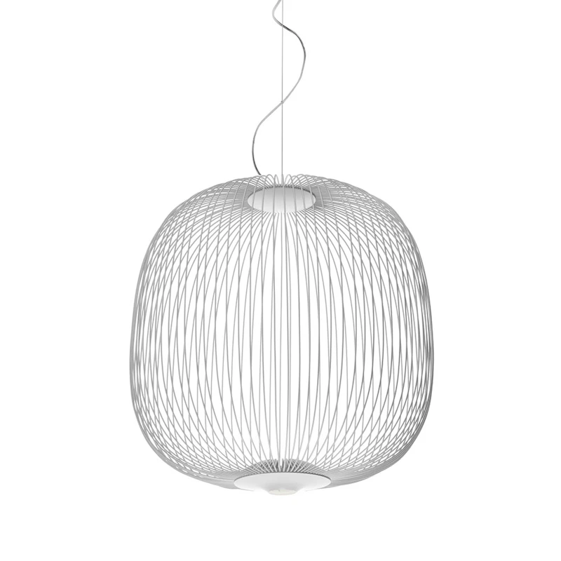 Spokes LED 2 Pendel, Hvid