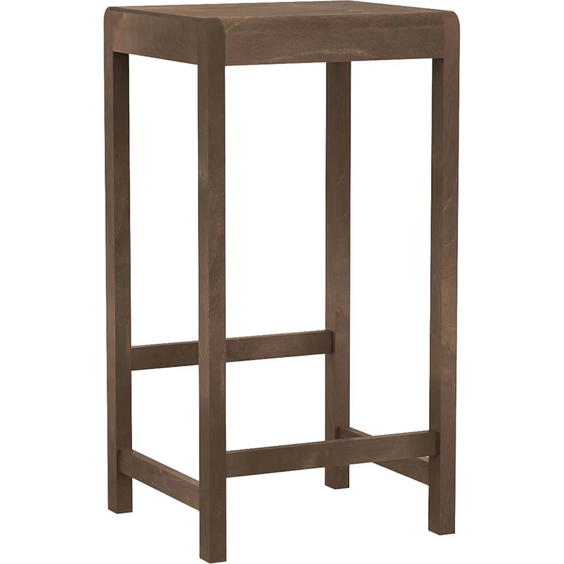 01 Taburet H76 cm, Mørkebrun