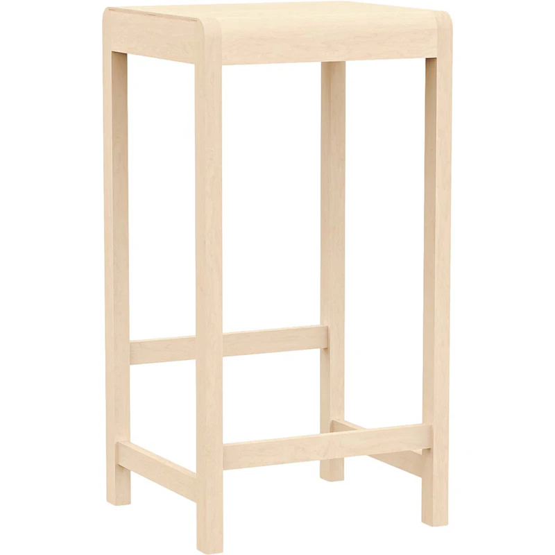 01 Taburet H76 cm, Naturlig