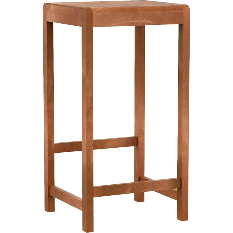 01 Taburet H76 cm, Varmbrun