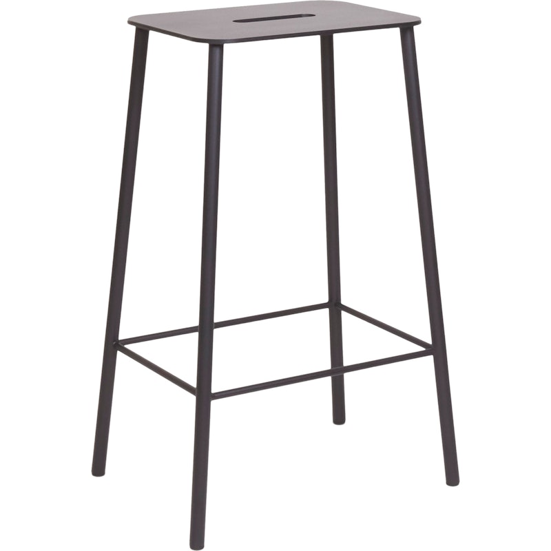 Adam Mono Bar Stool 65 cm, Black