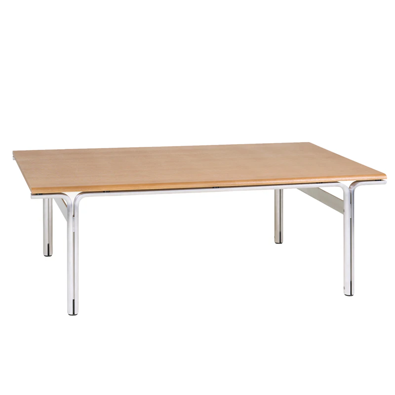 Union Sofabord, Aluminium / Asketræ