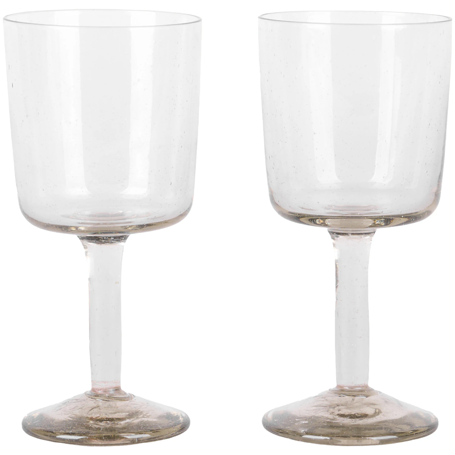 Frama Isle Vinglas 2-pak - Vinglas Genbrugsglas Light smoke - 3400