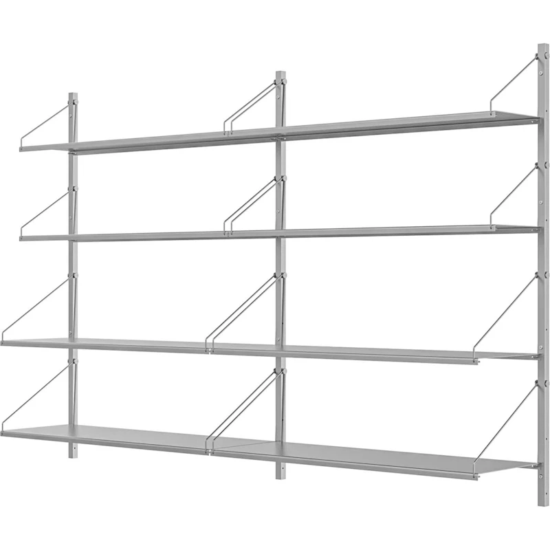 Library Hylde 108x163 cm, Rustfrit Stål