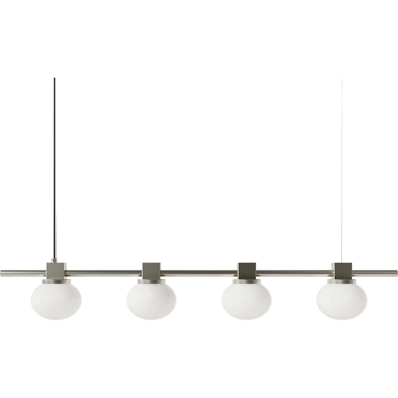Ovoid Quadruple Pendel, Rustfrit Stål