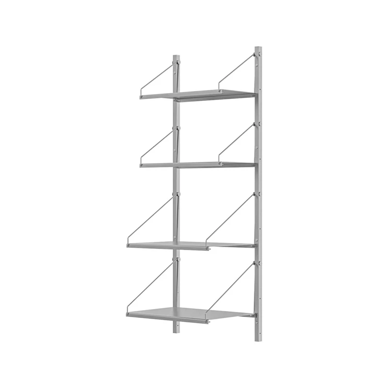 Library Hylde 108x42,5 cm, Rustfrit Stål