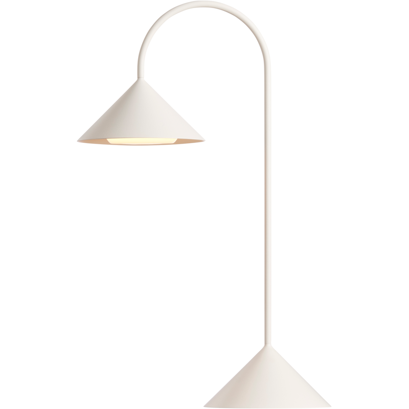 Grasp Bordlampe Bærbar 47 cm, Matt White