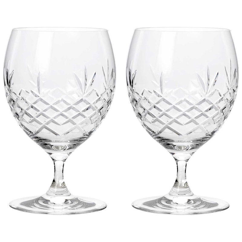 Crispy Eightball Glas 2 Stk, Clear