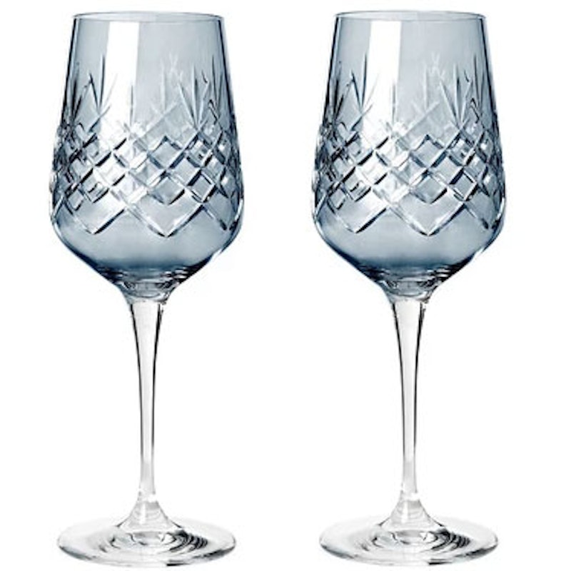 Crispy Madame Hvidvinsglas 35 cl 2-pak, Sapphire