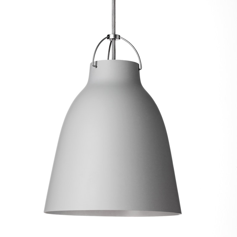 Caravaggio Loftslampe P2, Mat Lysegrå