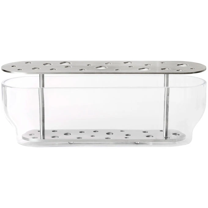 Fritz Hansen Ikebana Long Vase - Vaser Rustfrit st&aring;l - 840148