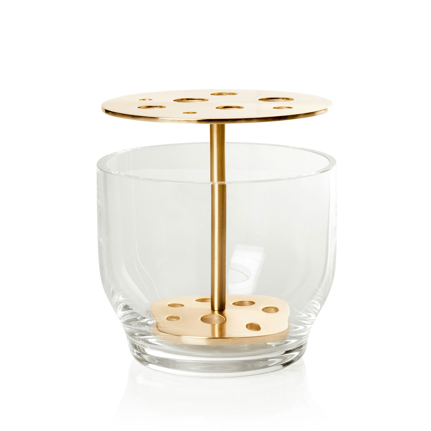 Fritz Hansen Ikebana Small Vase - Vaser Rustfrit St&aring;l Messing - 840141