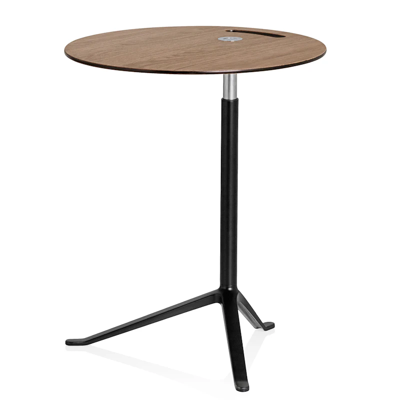 Little Friend KS11 Sidebord Justerbar Højde Eg/Pulverlakeret Aluminium