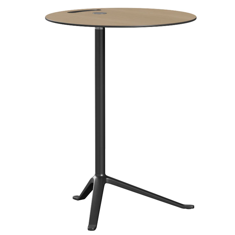 Little Friend KS12 Sidebord Eg/Pulverlakeret Aluminium