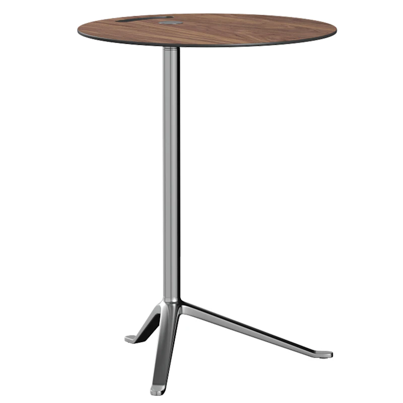 Little Friend KS12 Sidebord Valnød/Poleret Aluminium