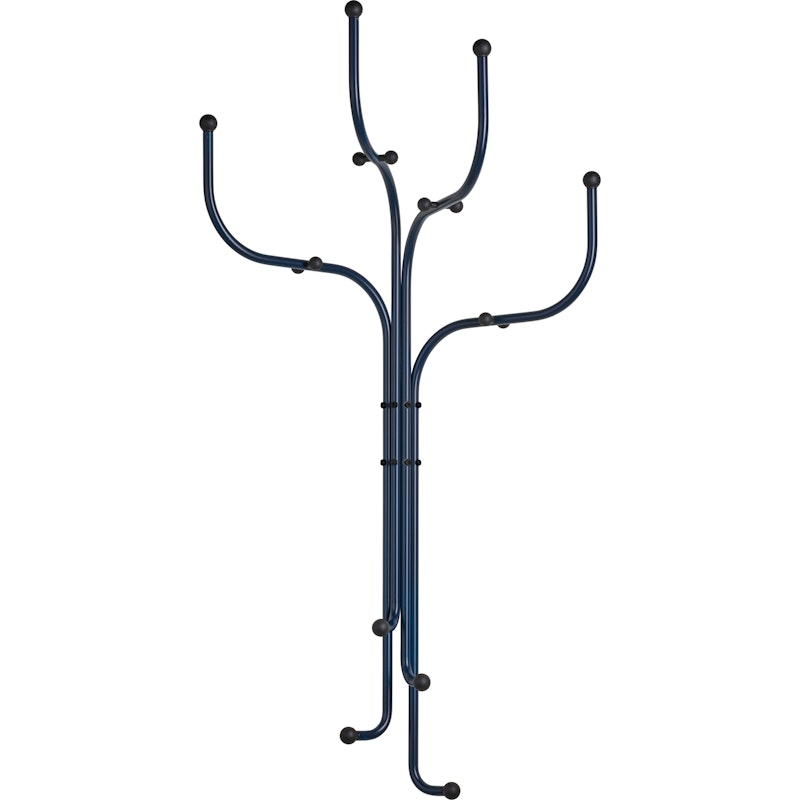 Wall coat hanger, blue