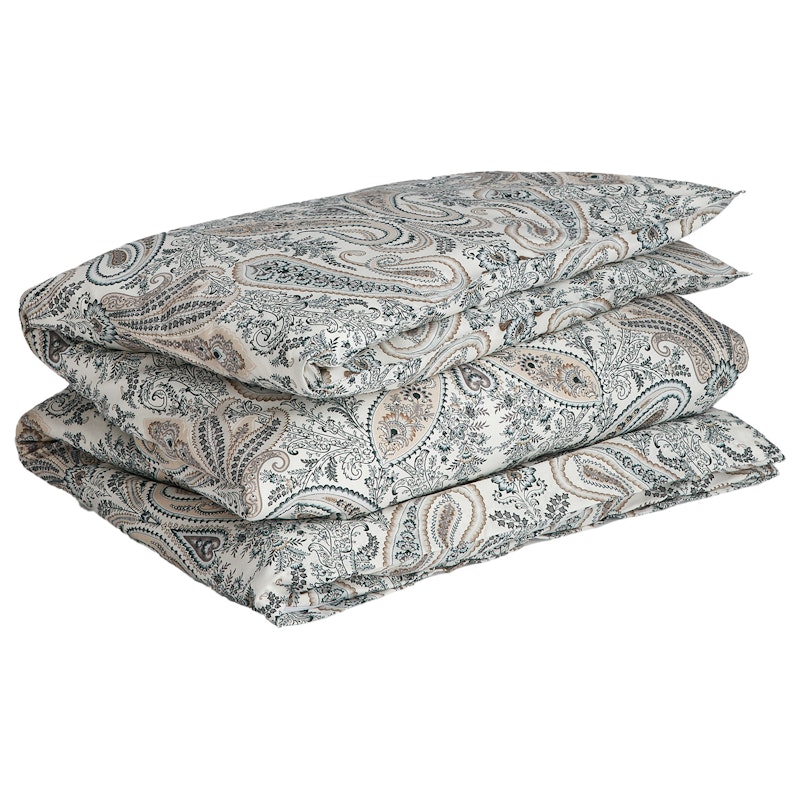 Key West Paisley Dynebetræk 220x220 cm, Tartan Green