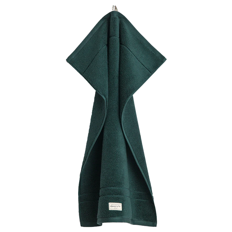 Premium Håndklæde 50x70 cm, Tartan Green
