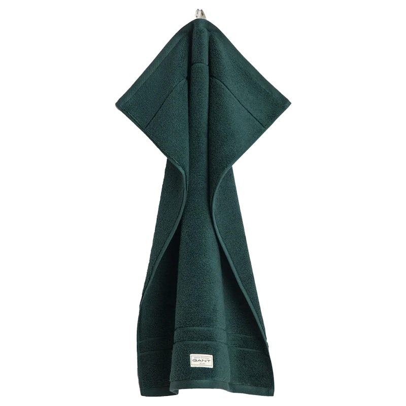 Premium Håndklæde 30x50 cm, Tartan Green