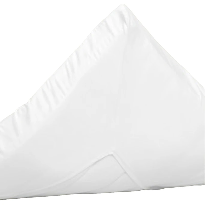 Sateen Stræklagen 90x200 cm, Hvidt