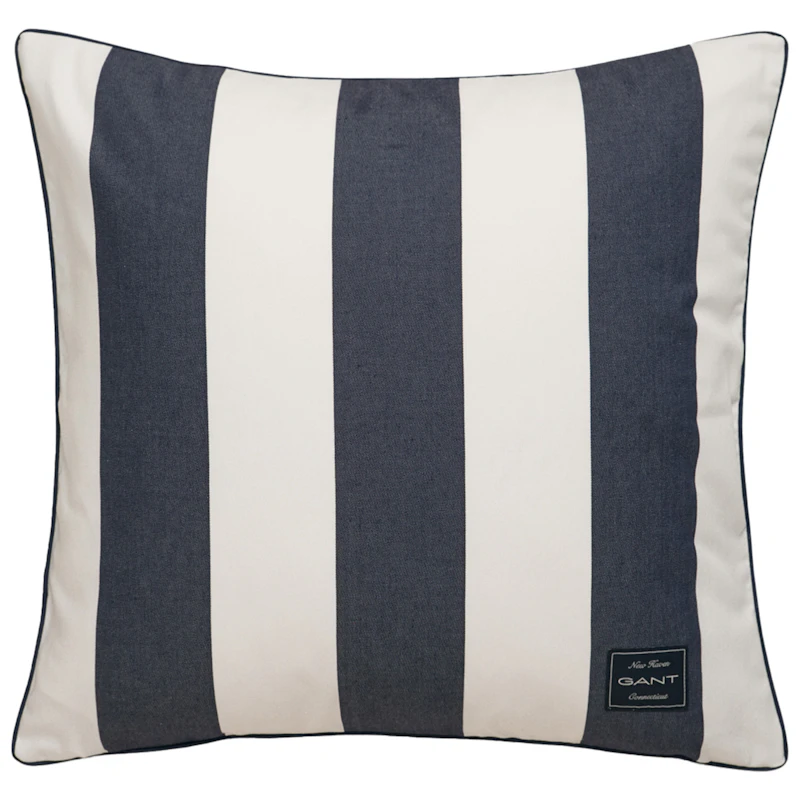 Yacht Stripe Pude 50x50 cm, Marine