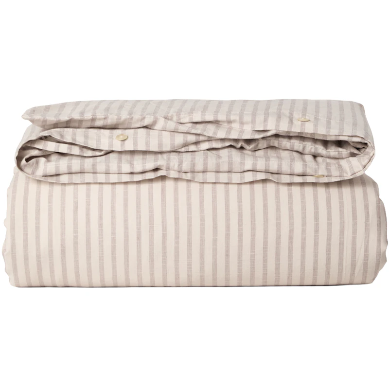 Stripe Mauve Duvet Cover, 210x150 cm