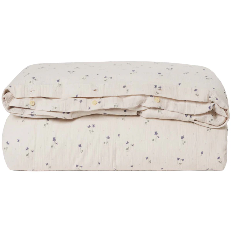 Viola Duvet Cover Muslin Single, 210x150 cm