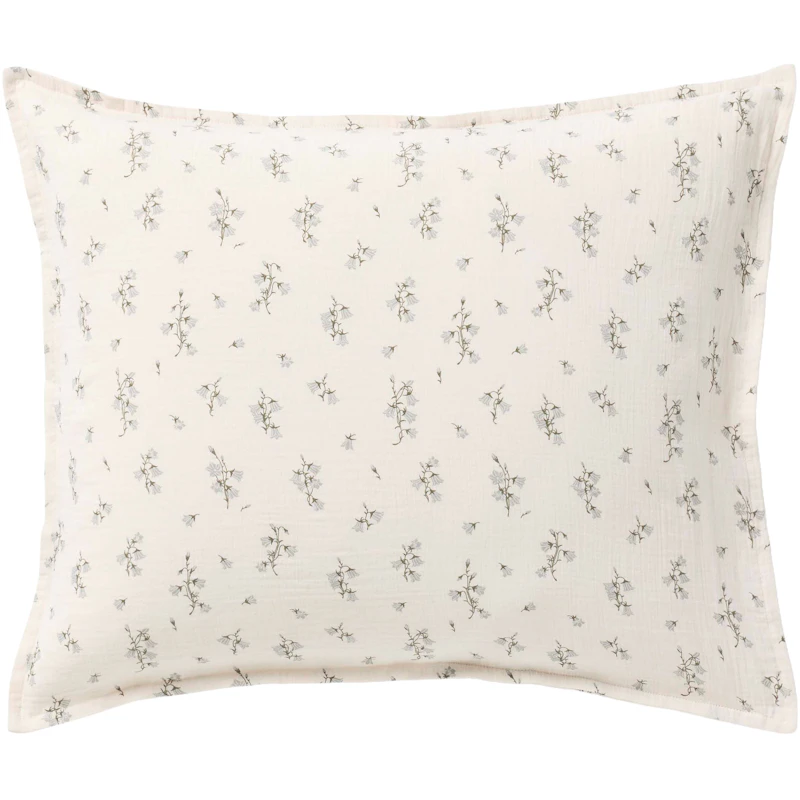 Bluebell Muslin Pudebetræk, 50x70 cm