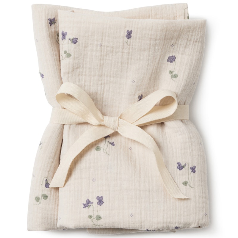 Viola Musselintæppe 2-pak, 60x60 cm