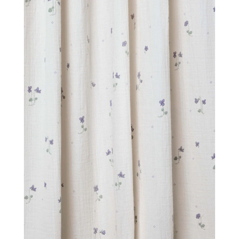 Viola Muslin Curtain 2-pack
