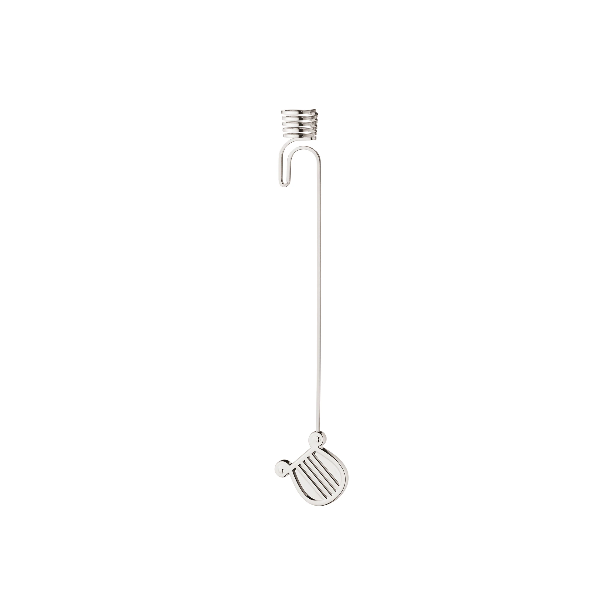 Georg Jensen 2026 Lysestage S&oslash;lv - Julepynt Palladiumbelagt Silver - 10021061