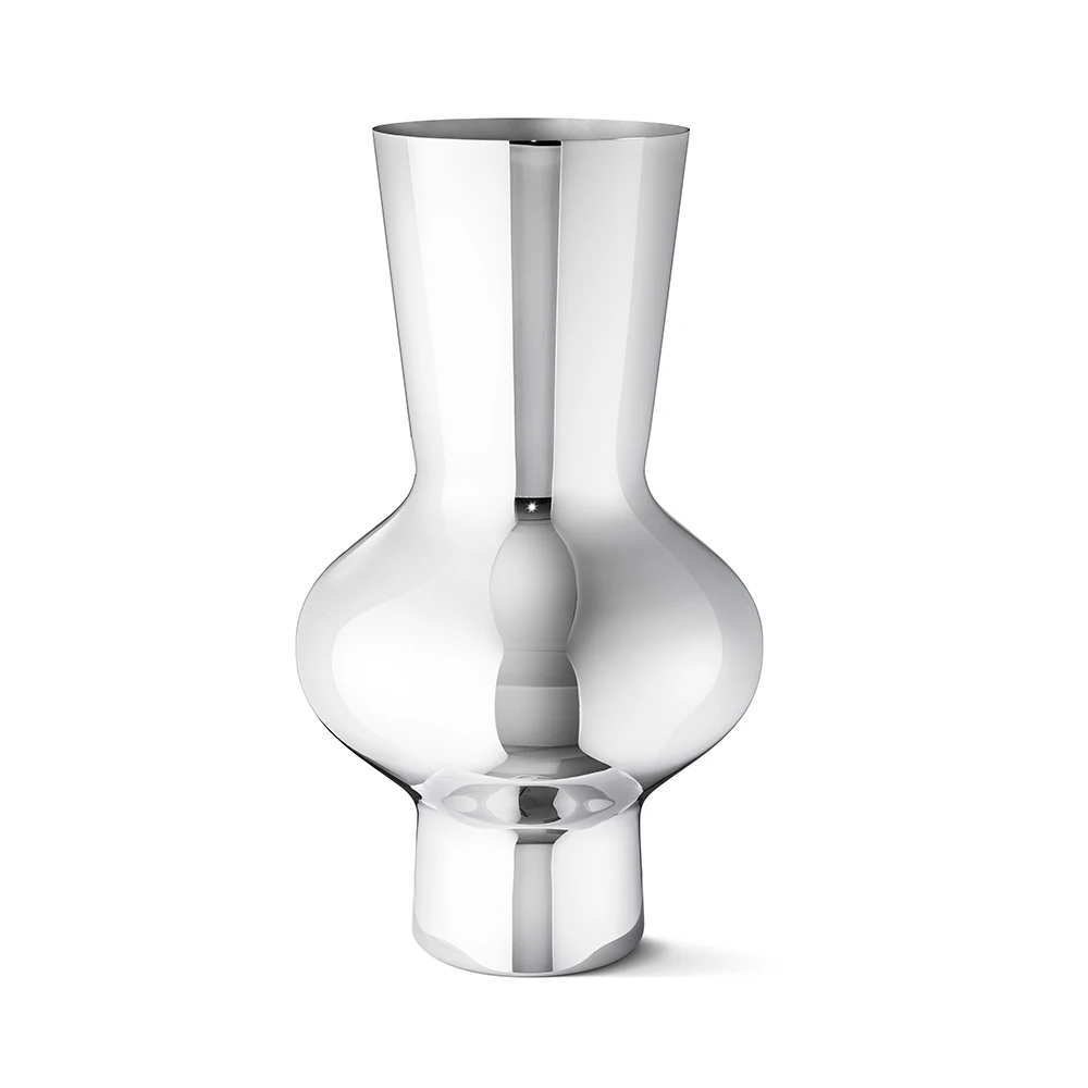 Georg Jensen Alfredo Vase 47 Cm - Vaser Rustfrit st&aring;l - 3586206