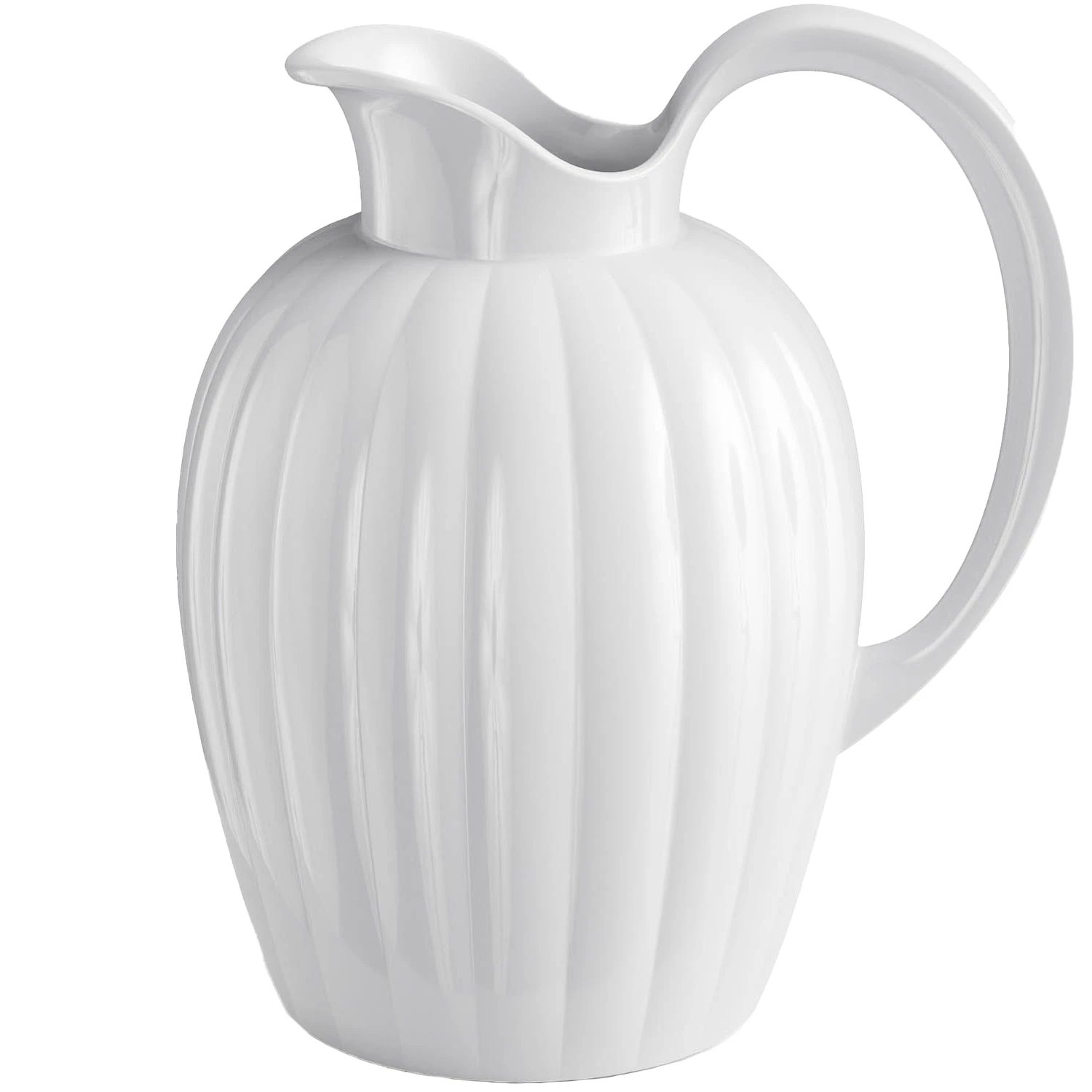 Georg Jensen Bernadotte Kande 1,2 L - Vandkarafler & Vandkander Porcel&aelig;n Hvid - 10020600