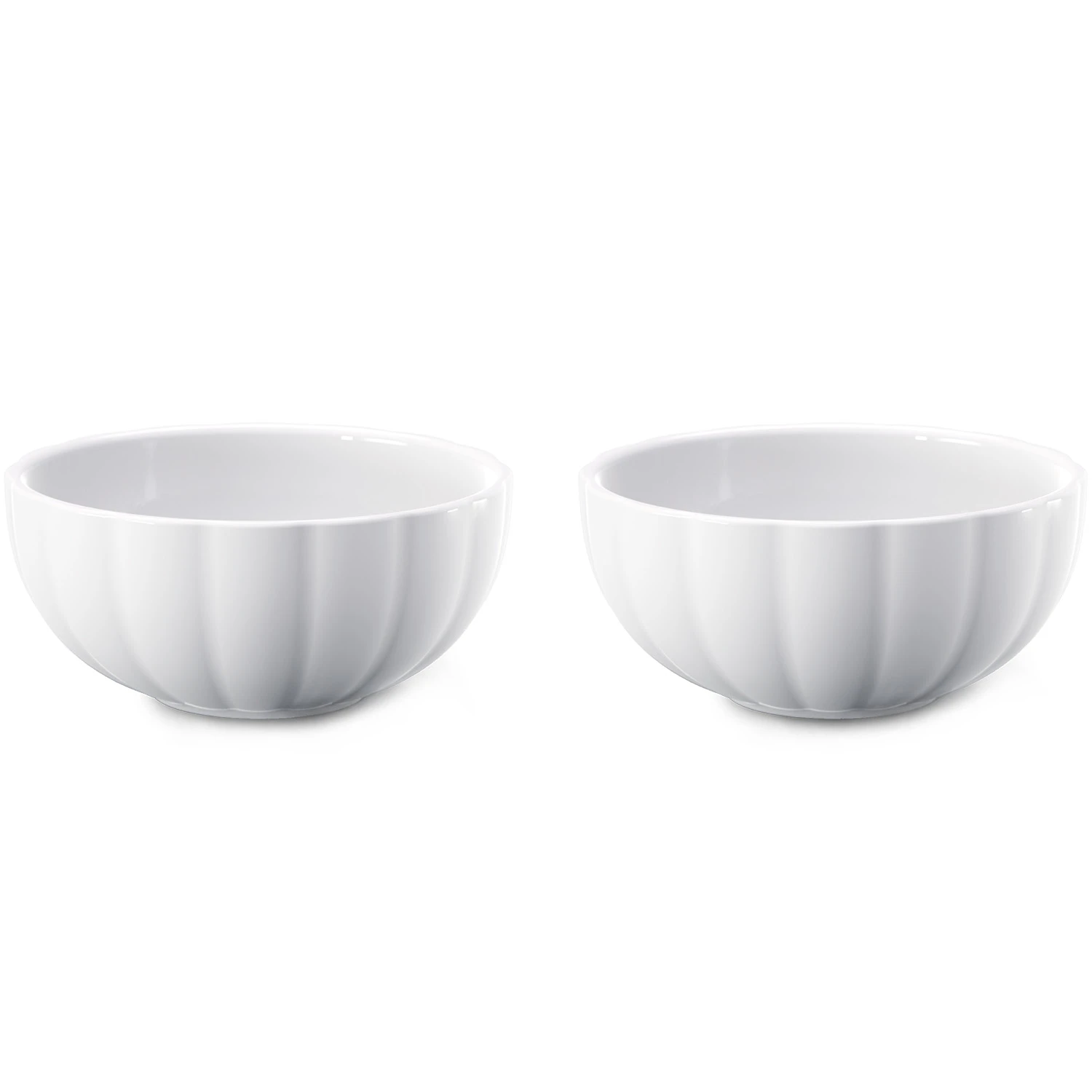 Georg Jensen Bernadotte Petit Sk&aring;l 2-pak - Serveringssk&aring;le Porcel&aelig;n Hvid - 10019915