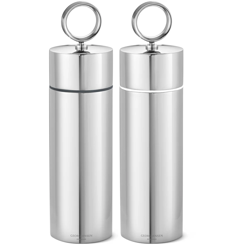 Bernadotte Salt- Og Peberkværnsæt, Rustfrit Stål