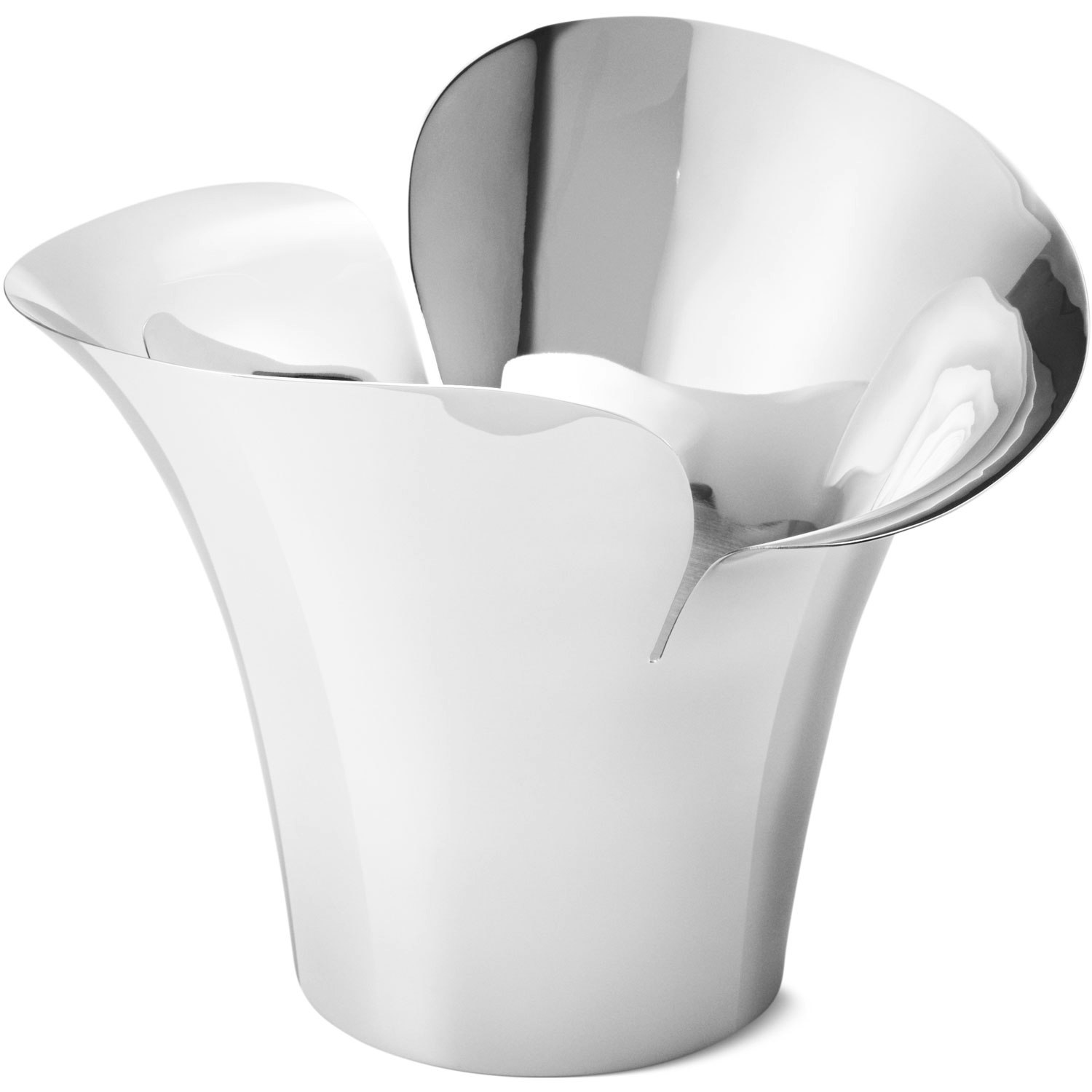 Georg Jensen Bloom Botanica Flower Pot Medium 190mm - Krukker Rustfrit st&aring;l - 10019514