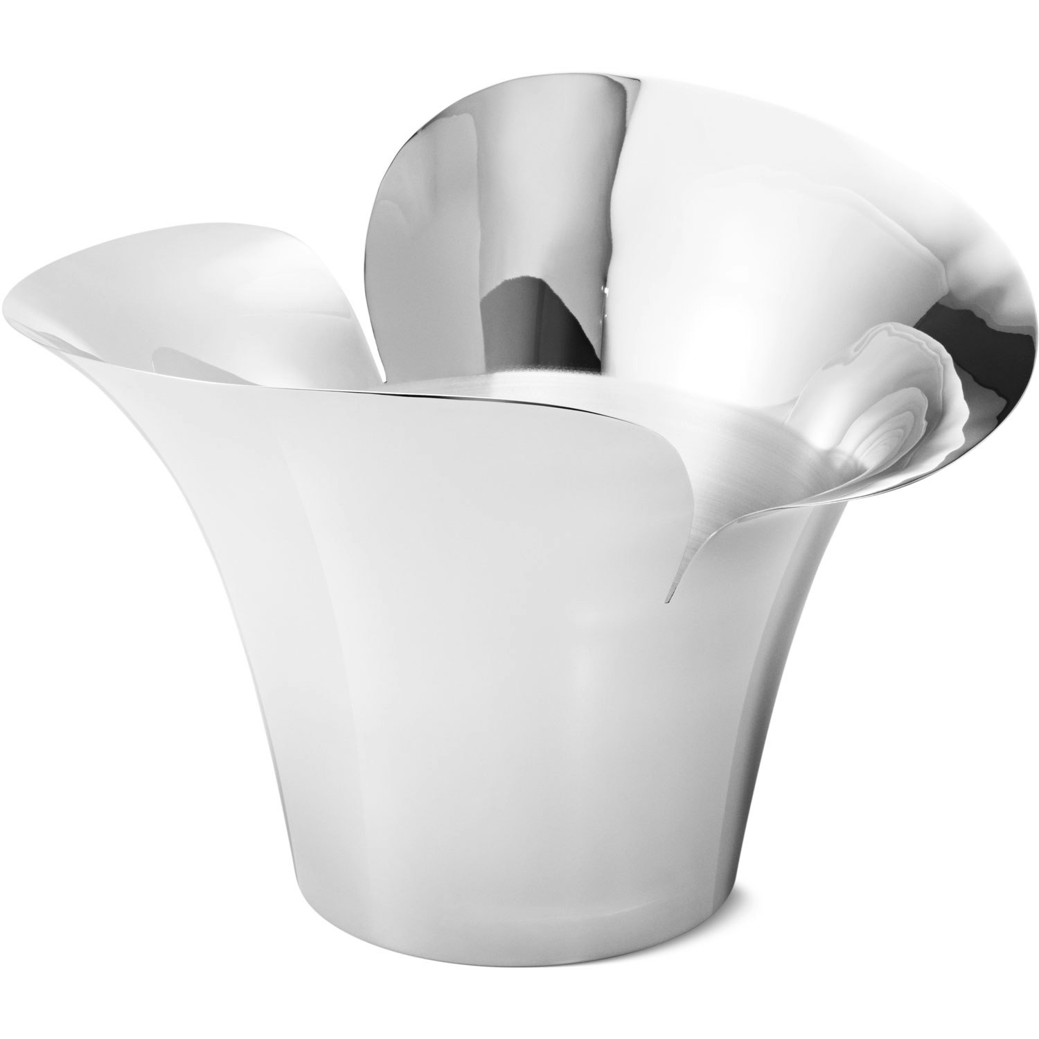 Georg Jensen Bloom Botanica Krukke H22 Cm - Krukker Rustfrit st&aring;l - 10019515