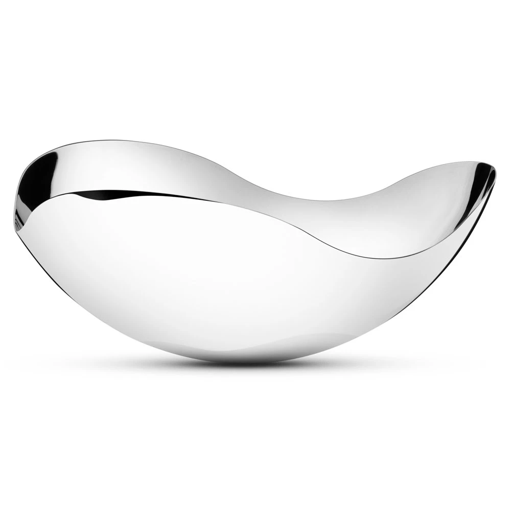 Georg Jensen Bloom Sk&aring;l Stor - Serveringssk&aring;le Rustfrit st&aring;l - 3586282