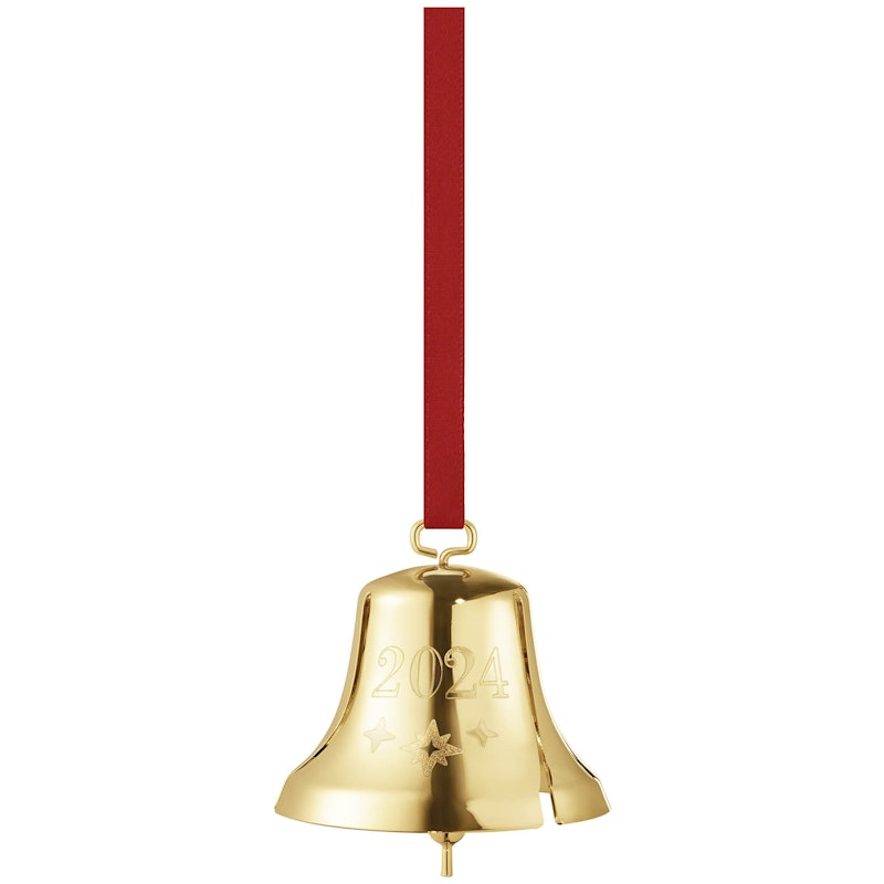 Bell Juledekoration, Gold Plated