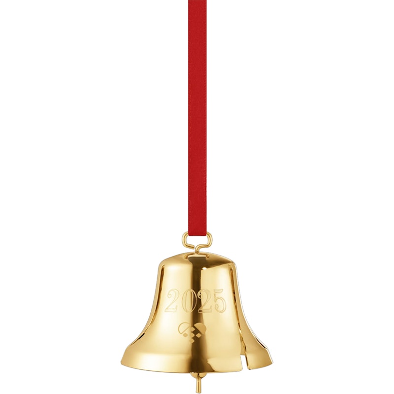 2025 Christmas Bell, 18K Gold Plating