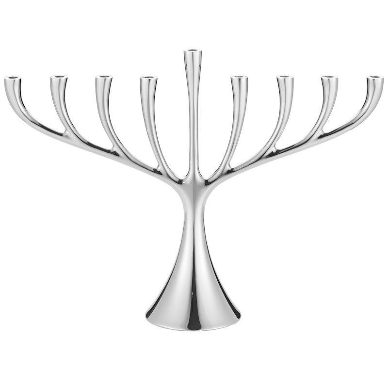 Cobra Menorah Lysestage H:27 cm