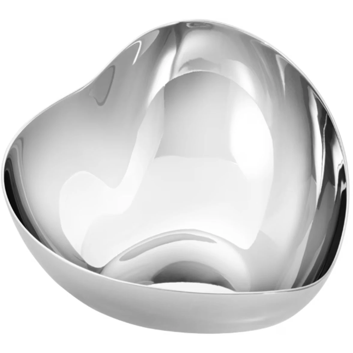 Georg Jensen Heart Sk&aring;l S&oslash;lv Lille - Serveringssk&aring;le Rustfrit St&aring;l Silver - 10020942