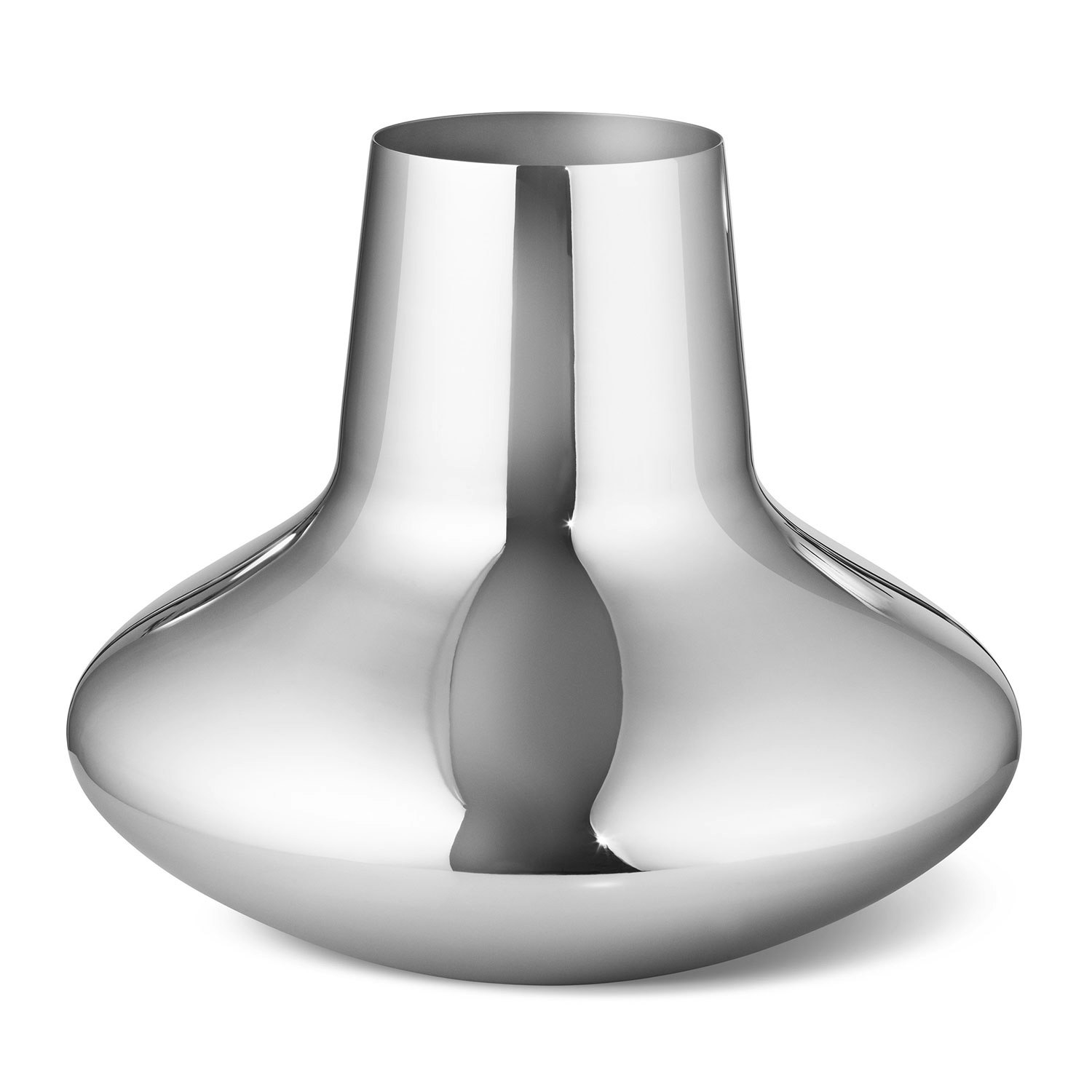 Georg Jensen Henning Koppel Vase Large - Vaser Rustfrit st&aring;l - 10009656