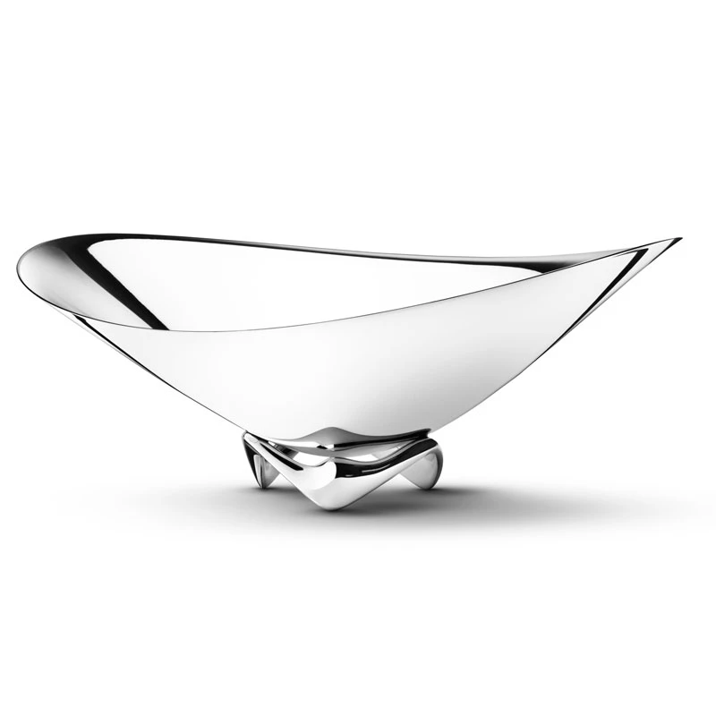Georg Jensen Koppel Wave Sk&aring;l - Serveringssk&aring;le Rustfrit st&aring;l - 3586864