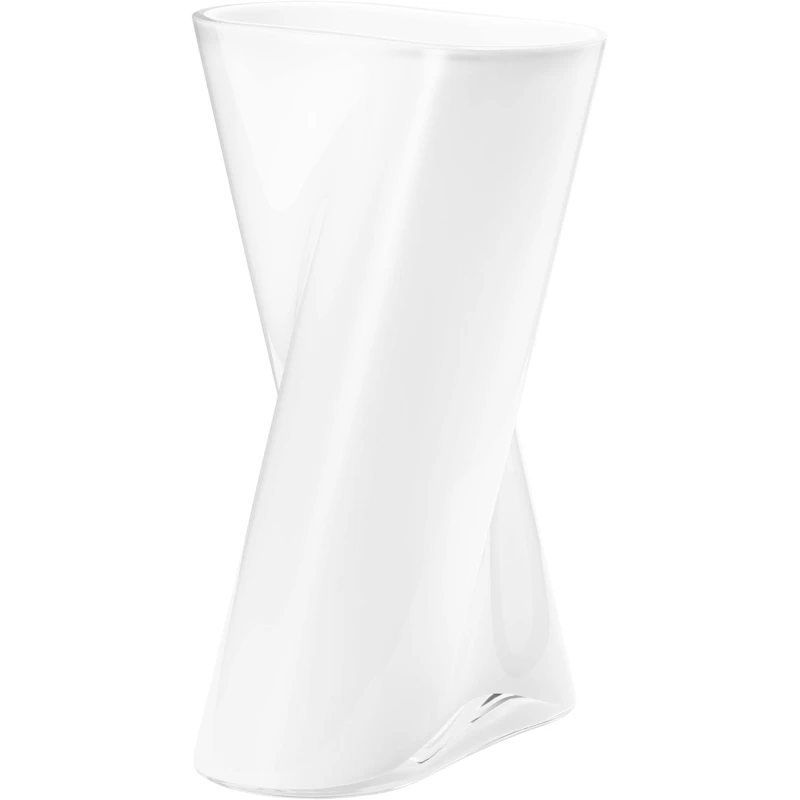 Lituus Vase 24 cm, Opalhvid