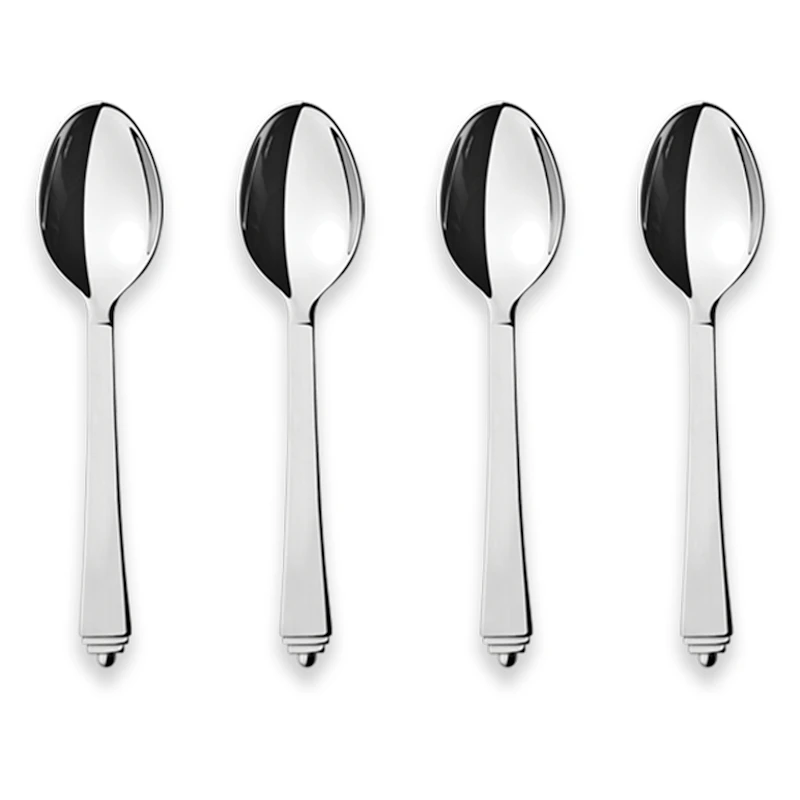 Pyramid Kaffeske 4-pak, Rustfrit Stål